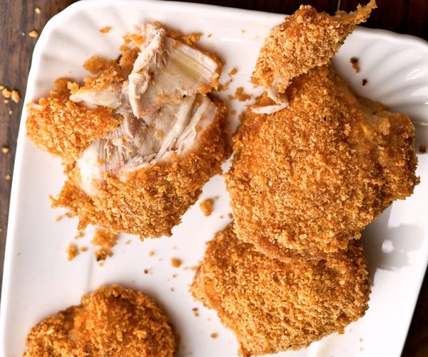 Honey-Crisp Oven-Fried Chicken